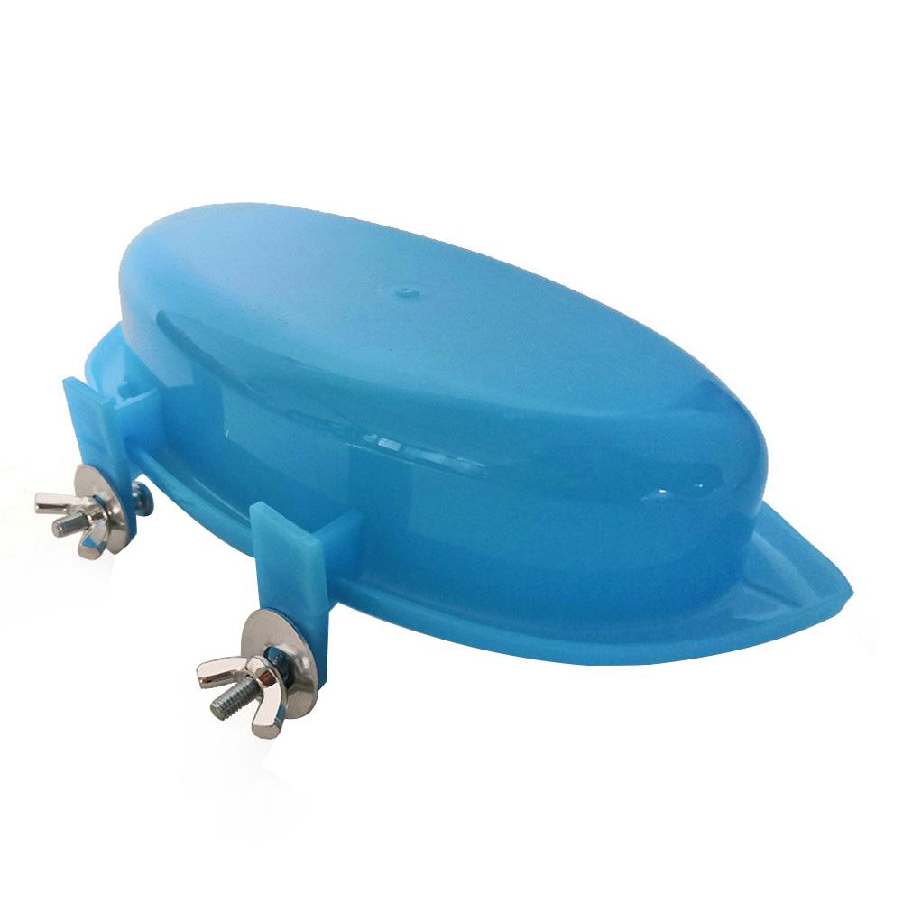 Juguete de espejo Baño de aves con bañera de espejo juguete de espejo fijable para baño de peonías y pájaros Budgerigar