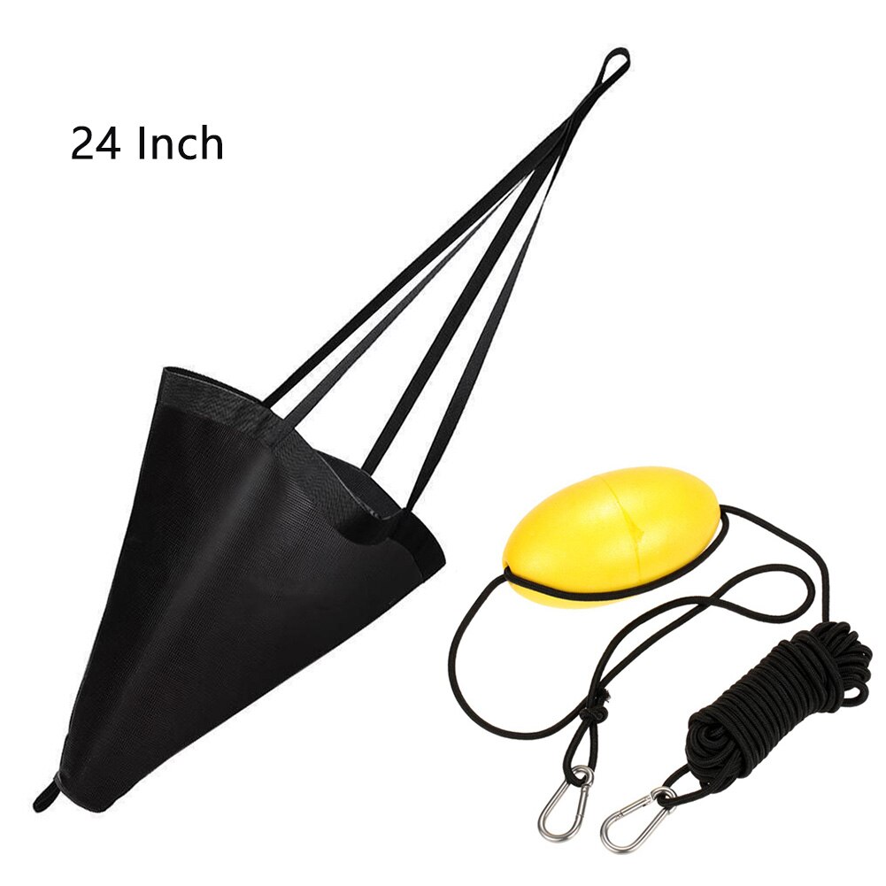 Canoe Yacht Fishing Tackle Drogue Tow Rope PVC Tool Kayak Water Sports Throw Line Sea Set Portable Drift Sock Trolling
