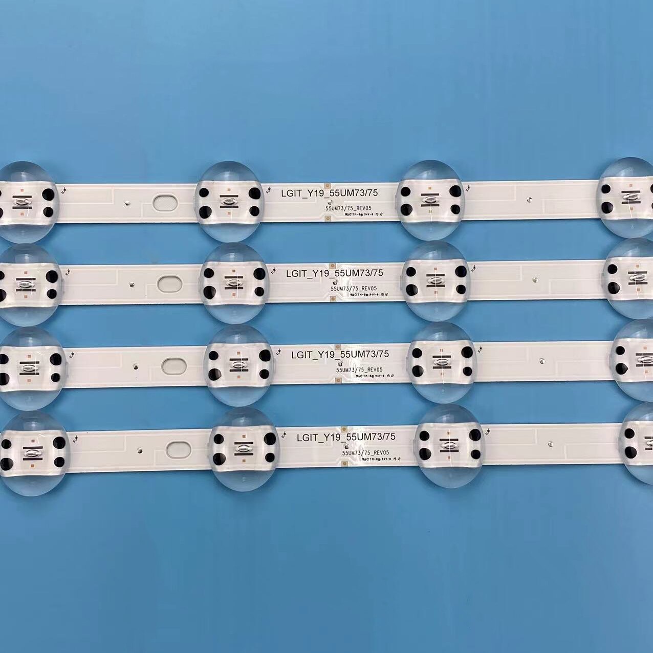 Bande LED pour LG/75 pouces et 75 pouces, compatible modèles 55UM7660, 55UM7450, 55UM7400, 55UM7300, 55UM7650, 55UM7470, 55UM7520