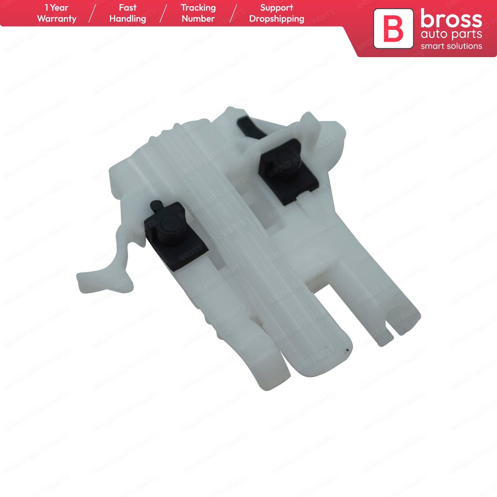 Bross Auto-onderdelen BWR5235 Venster Regulator Reparatie Clips Linksvoor Deur 68070267AD Voor Fiat 500 2007-Op Uit turkije