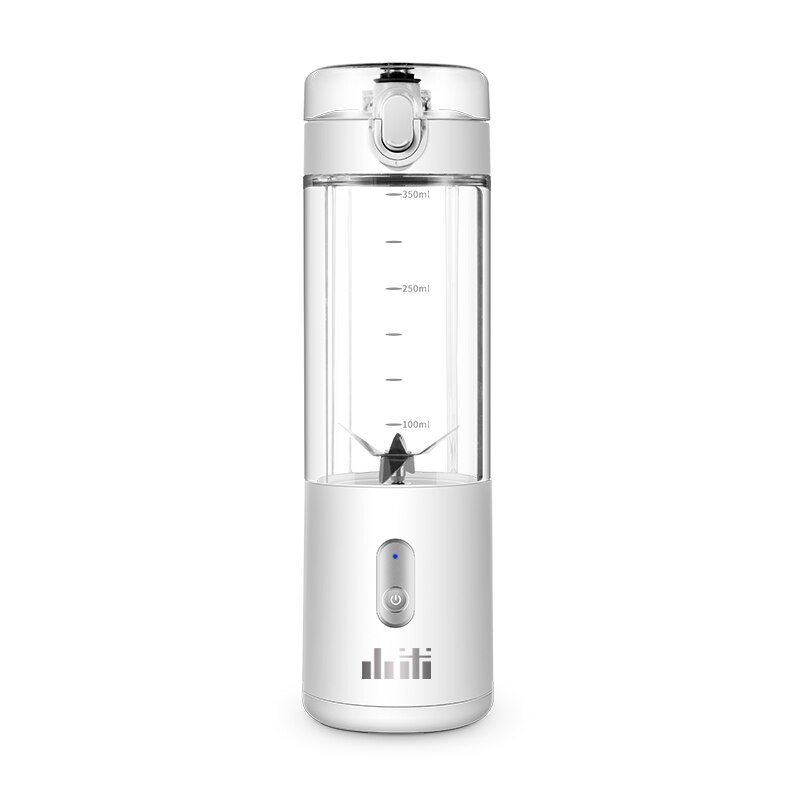 Electric Fruit Juicer USB Handheld Vegetable Juice Maker Blender Rechargeable Mini Juice Making Cup Charging Cable: YELLOW