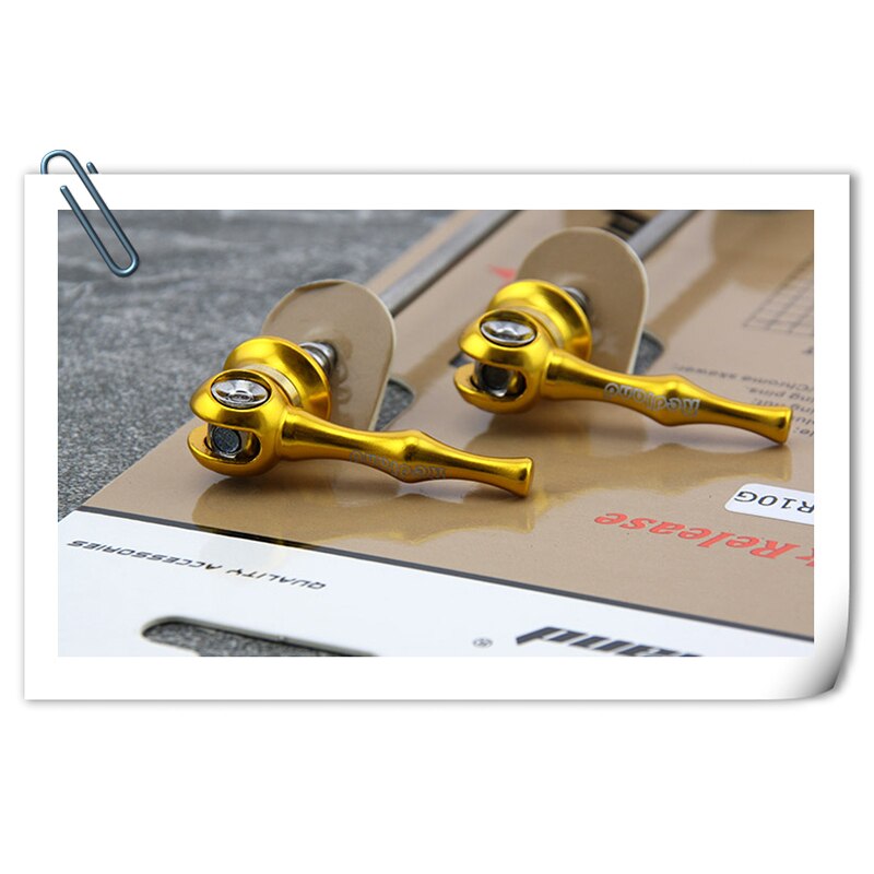 Bicycle Skewer Ti-alloy CNC Quick Release Handle Lever Mtb Mountain Road Bike Skewers Ultralight 52g/pair Universal Front Rear