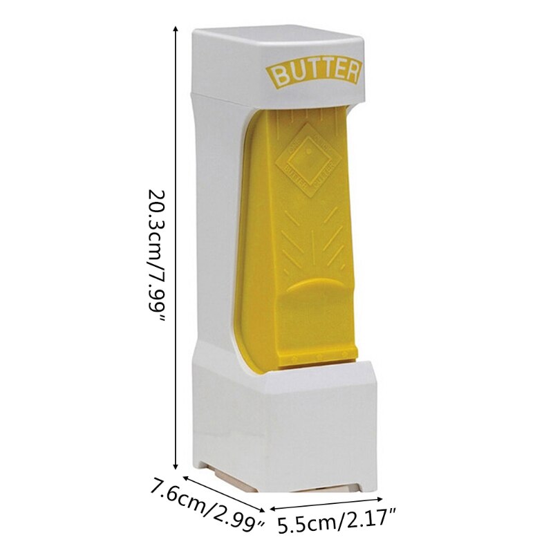 Stock Butter Cutter Scheiben quetschen Spender Toast Schredder Küche Spielereien Werkzeug