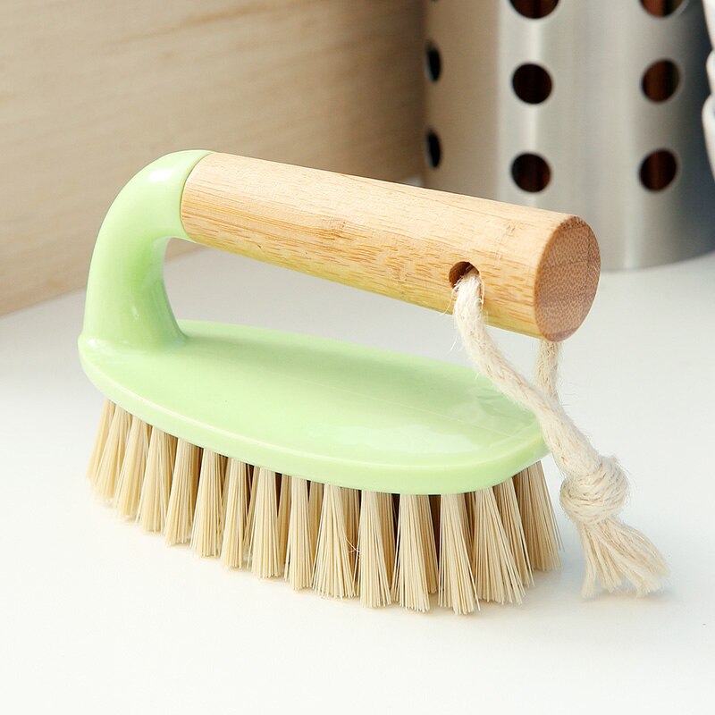 Fliser skrubbebørste husholdningsvask børste form renere hjem køkken badeværelse toilet badekar gulv vindue rengøringsværktøjer