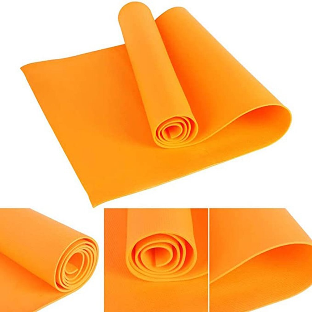 Yoga Mat Anti-Slip Sport Fitness Mat 4Mm Dik Eva Comfort Foam Yoga Mat Voor Oefening, yoga, En Pilates Gymnastiek Mat