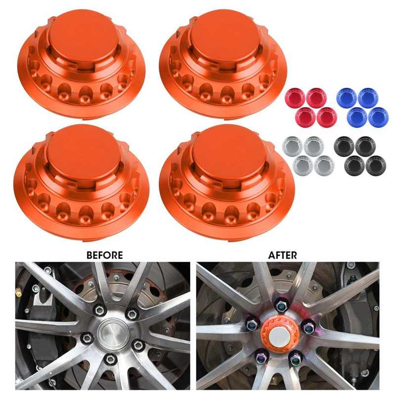 Capuchon central de roue 36136768640 jante de couverture de moyeu adaptée pour Honda avec 68 (69) mm diamètre extérieur 36131095361 36136783536