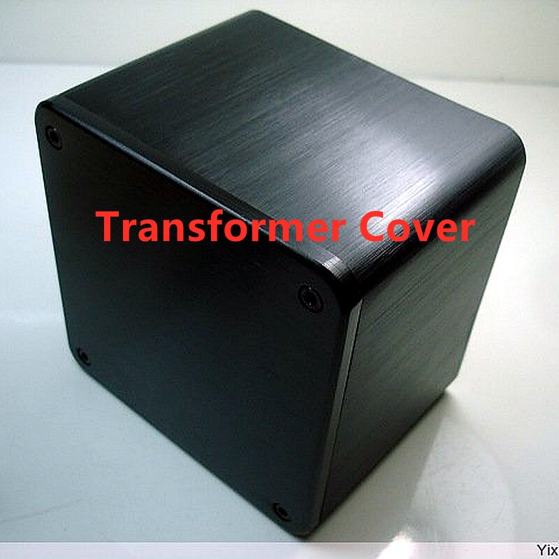 High-end 110*110 *Height 96mm Transformer Cover Transformer Shield Shell Transformer Shield Cover Ultra-fine brushed aluminum