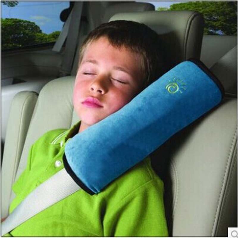 Børnebeskyttelse holdeanordning pude auto sikkerhedssele sele skulderpude betræk støtte pude
