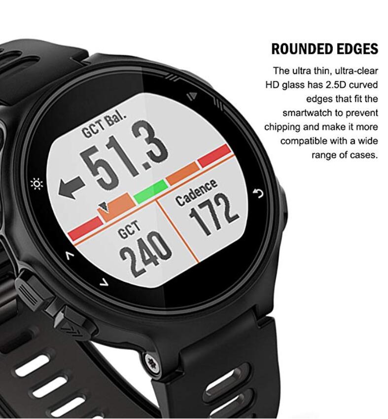 For Garmin Forerunner 235 Tempered Glass 9H Screen Protector Film For Garmin 235 935 230 735 Smart Watch Screen Protecto