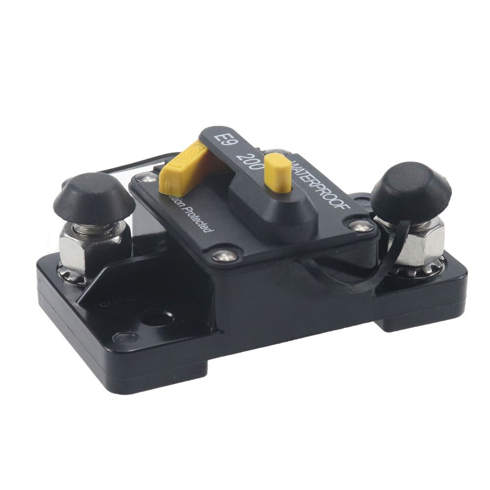 Disjoncteur automatique étanche 30A 12V- 48V DC | Disjoncteur avec réinitialisation manuelle