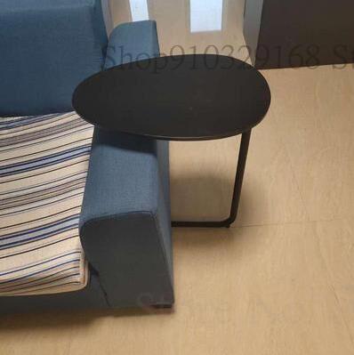 Stue oval stue sofabord sofabord soveværelse hjørnebord moderne doven sengebord læsebord: Bomklapp 7