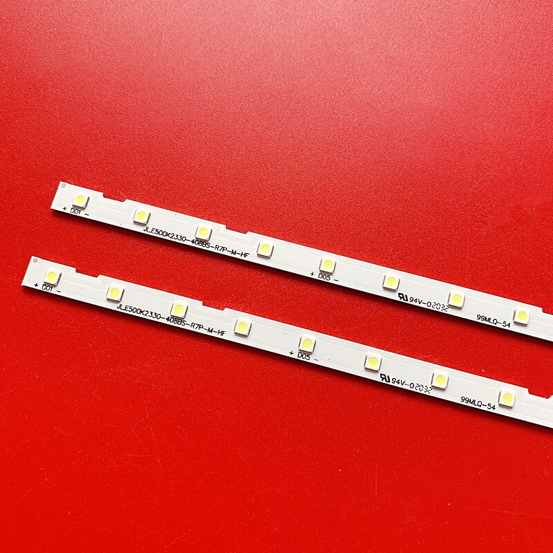 10pcs/lot LED backlight strip for Samsung 50NU7100 UN50NU7100 UE50NU7100 UE50NU7400 UN50NU7400 UE50NU7020 UN50NU6900 UE50NU7090