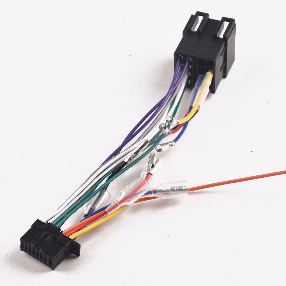Cable de arnés de Radio de coche, Conector de 16 pines para CD Pioneer: Gris