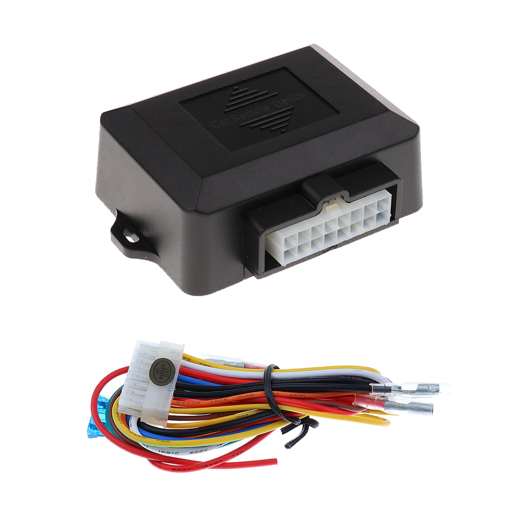 Universele 4-Deurs Venster Roll-Up Dichter Module - Automatisch Ramen Sluiten Voor Auto Alarm - DC12V