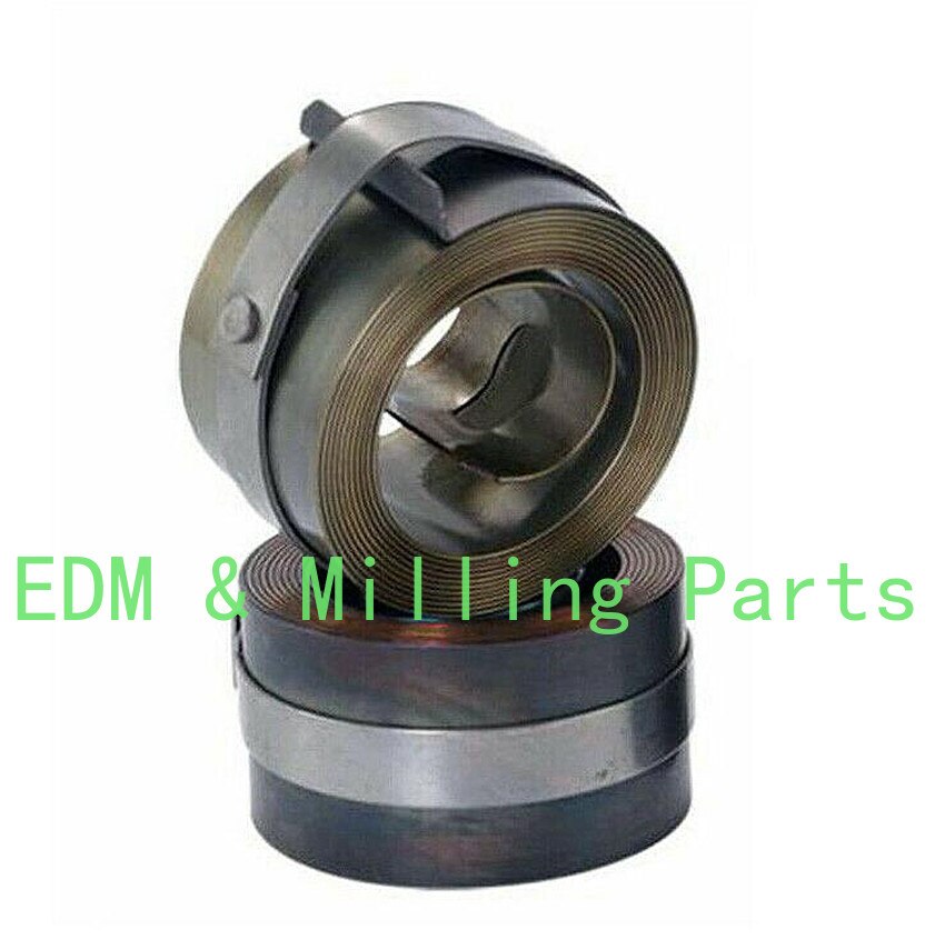 2 pezzi fresatrice CNC parte- orologio (penna d'oca) molla 25mm di larghezza R-8 per la parte del mulino ponte