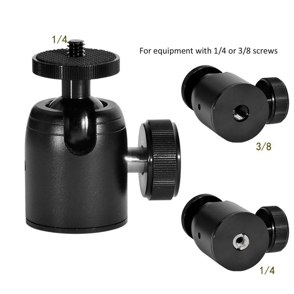 K26 25mm Mini ballhead tripod area monopod head ball mount lightweight portable photo ball head for the camera