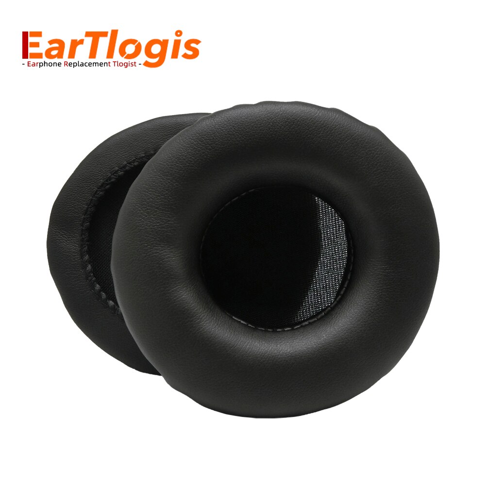 Eartlogis erstatnings ørepuder til thinksound  on1 &  on2 on 1 2 on-1 on-2 headset dele øreværn betræk pude kopper pude: Sort