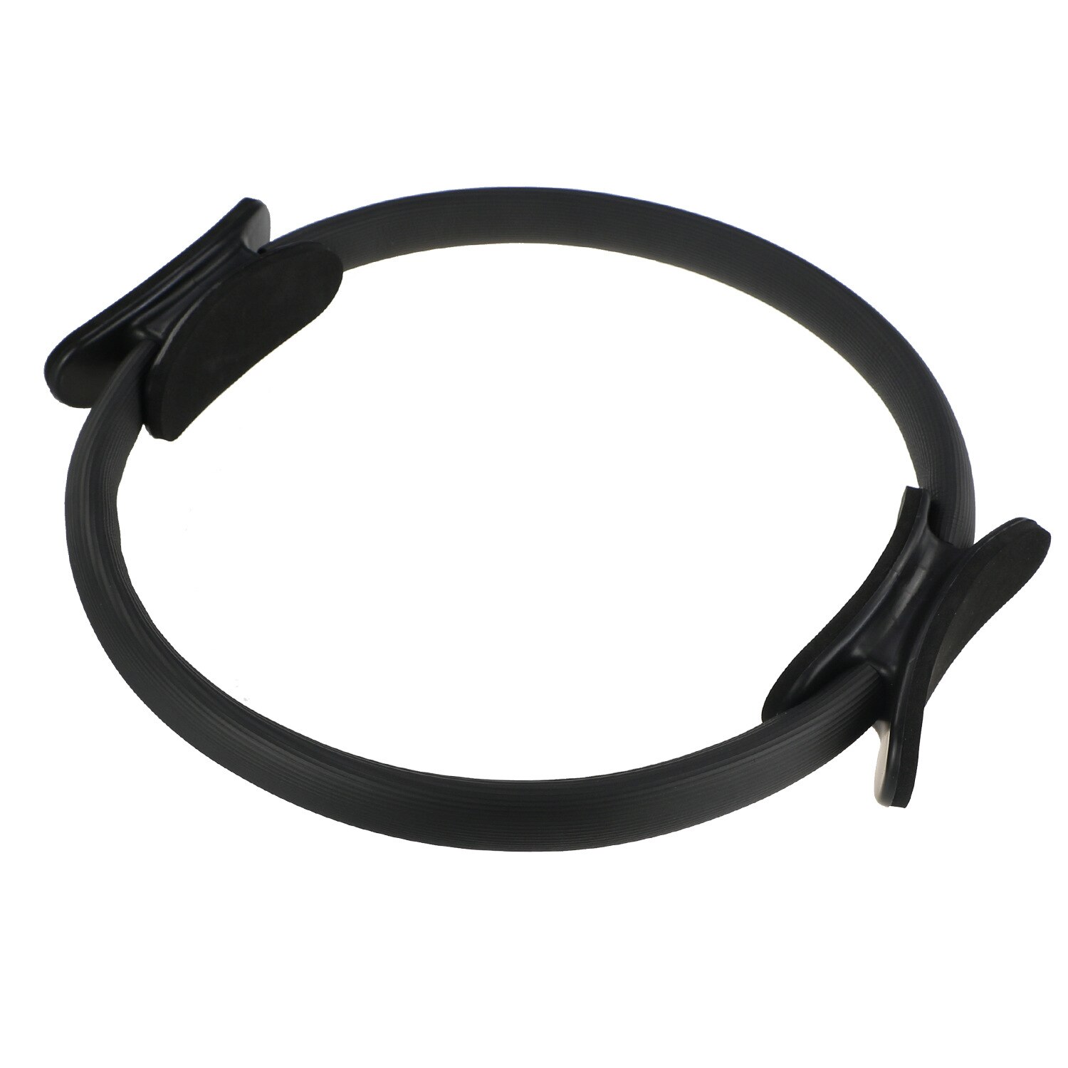 1Pc Yoga Pilates Ring Magic Wrap Afslanken Body Building Training Fitness Training Zware Yoga Cirkel 6 Kleuren: Black