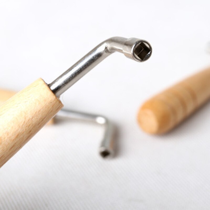 Lier Harp Tuning Wrench Tuner Layya Hendel Lier Houten Handvat Aanpassing Tool Inner 4 Hoek Sleutel