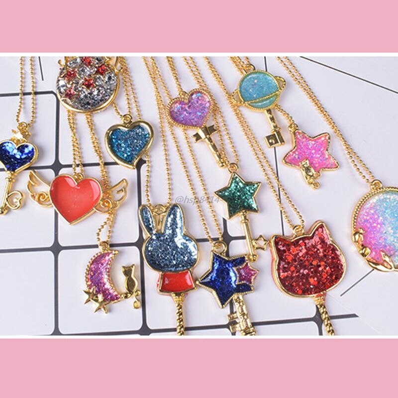 5 sztuk Cabochon baza ustawienie klucz rama wisiorek Bezel ustawienie DIY UV żywica wisiorki akcesoria