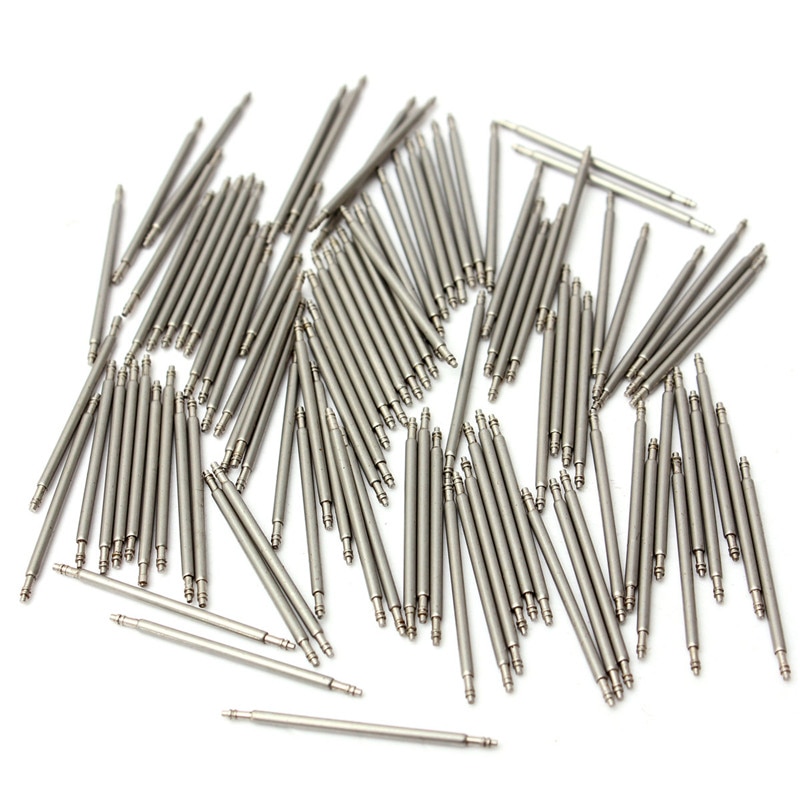100 stks 20mm Rvs Horloge voor Band Spring Bars Met Strap Link Pins Remover Uitstekende