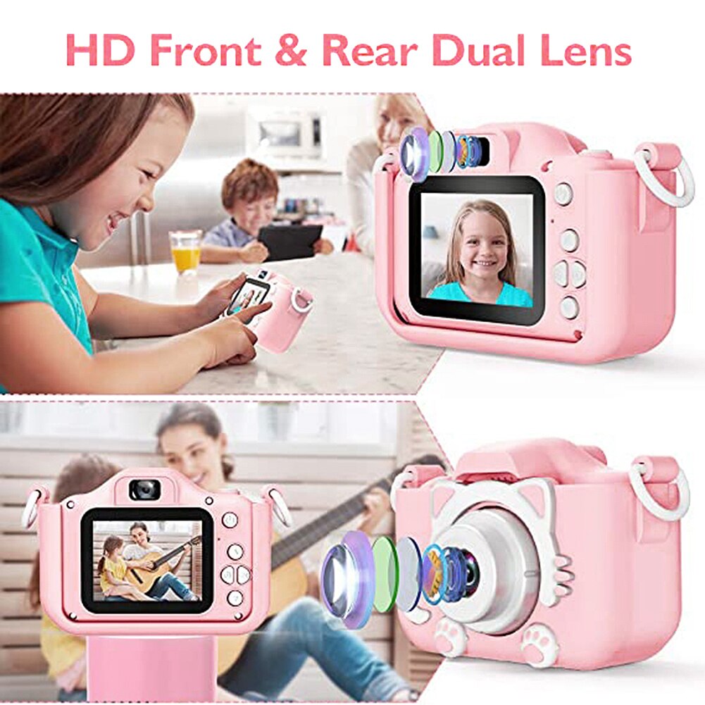 Mini Camera Kids Digitale Camera Cartoon Speelgoed Hd Camera Voor Kinderen Educatief Kinderen Camera Speelgoed Voor Jongen Meisje Beste Cadeau