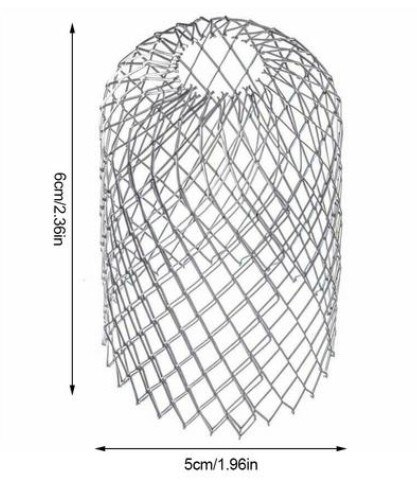 4PCS/Set Roof Gutter Balloon Guard Filters Metal Downpipe Stops Leaf Drains Aluminum Rainwater Discharge Filter Strainer Garden