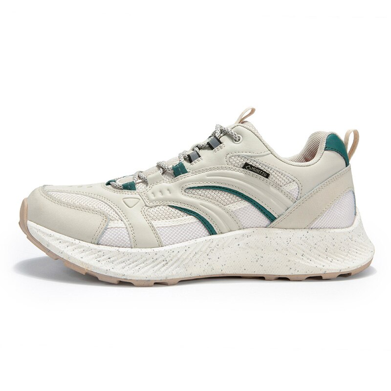 HUMTTO Brand Running Shoes for Men Breathable Trail Sneakers Cushioning Light Sport Mens Shoes: Beige / 7
