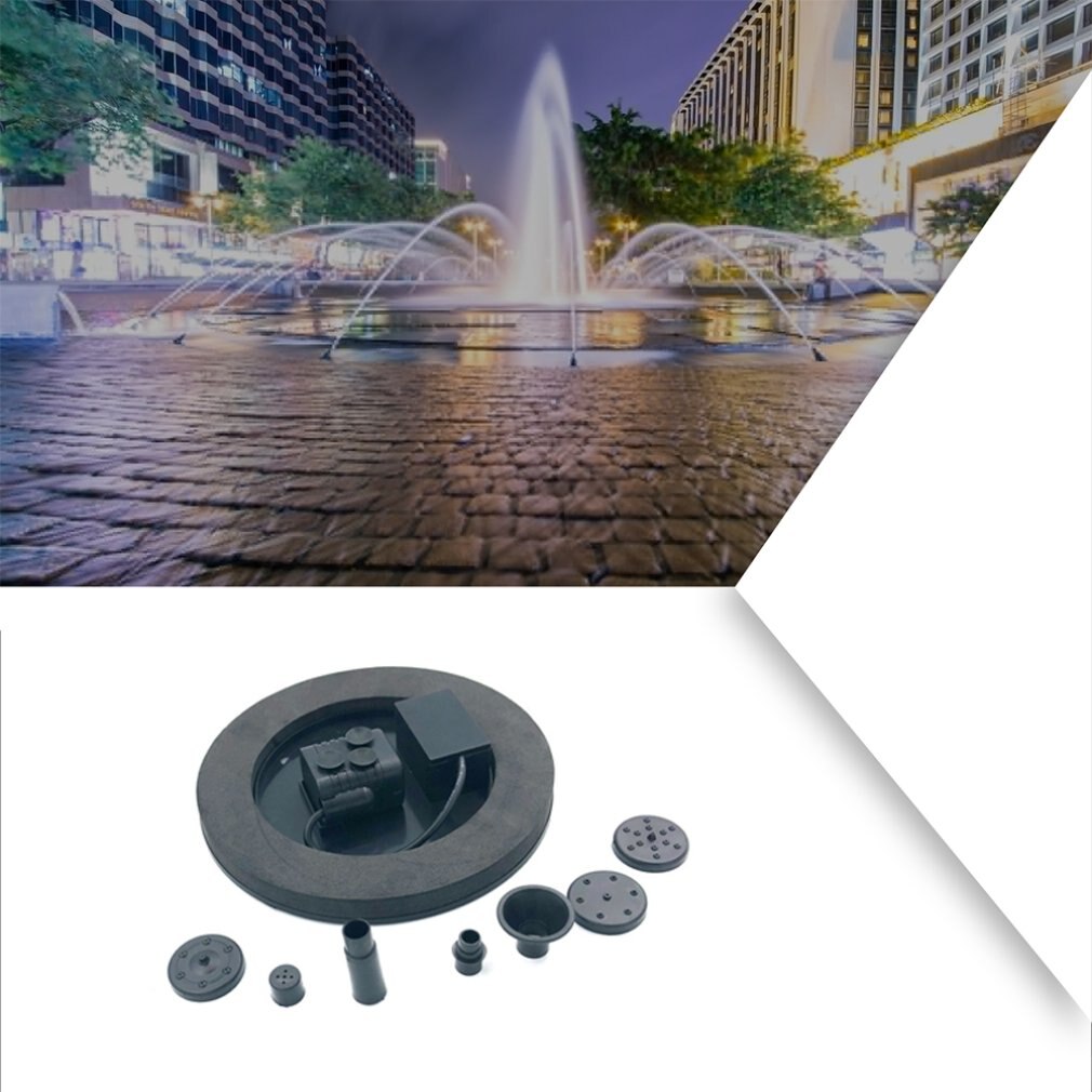 Hobbylane solenergi fontene flytende hage vannfontene basseng demning dekorasjon solcelledrevet fontene vannpumpe