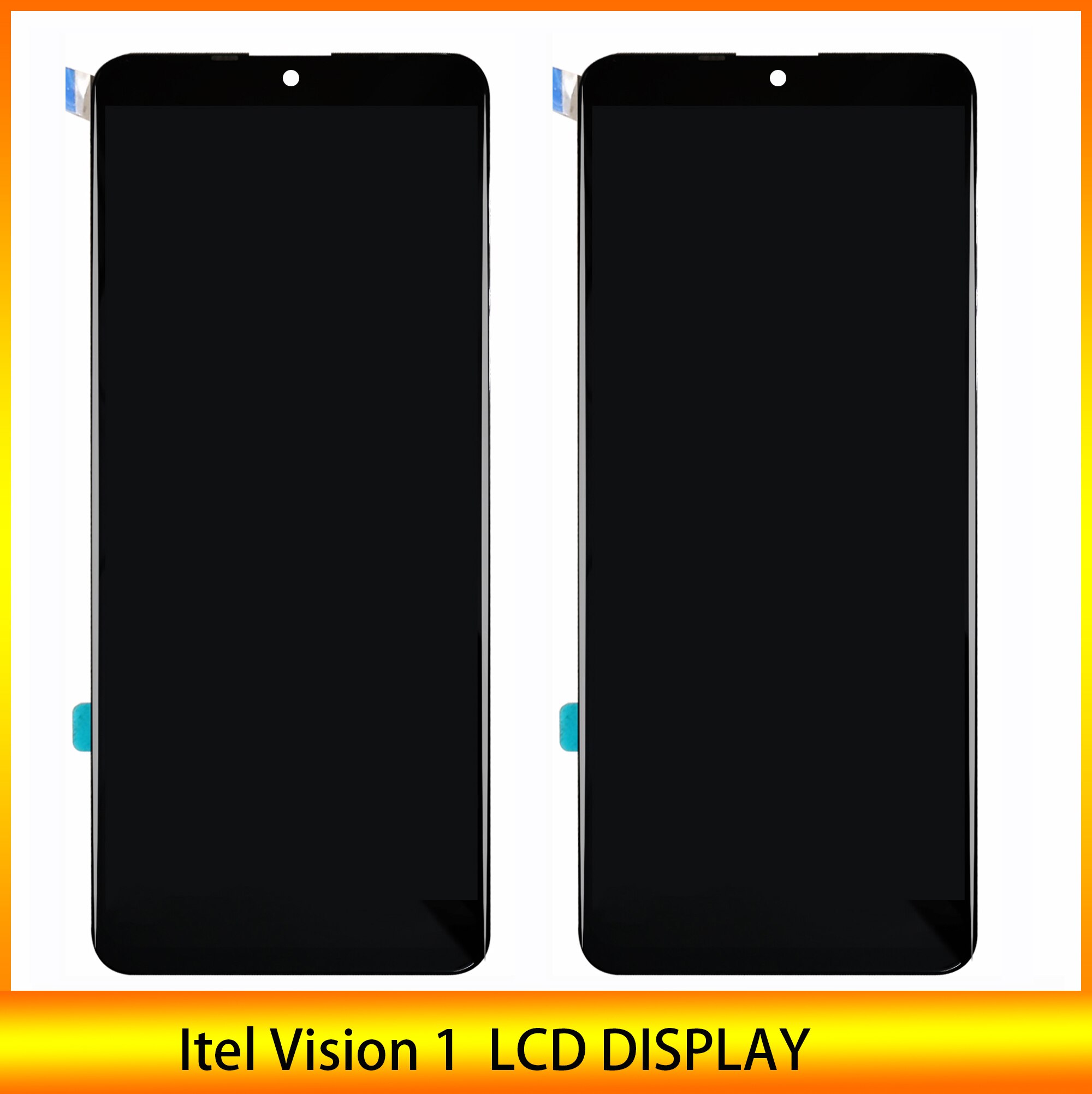 Originele Lcd 6.1 "Voor Itel Vision 1 Lcd-scherm Touch Sensor Digitizer Tape & Tool