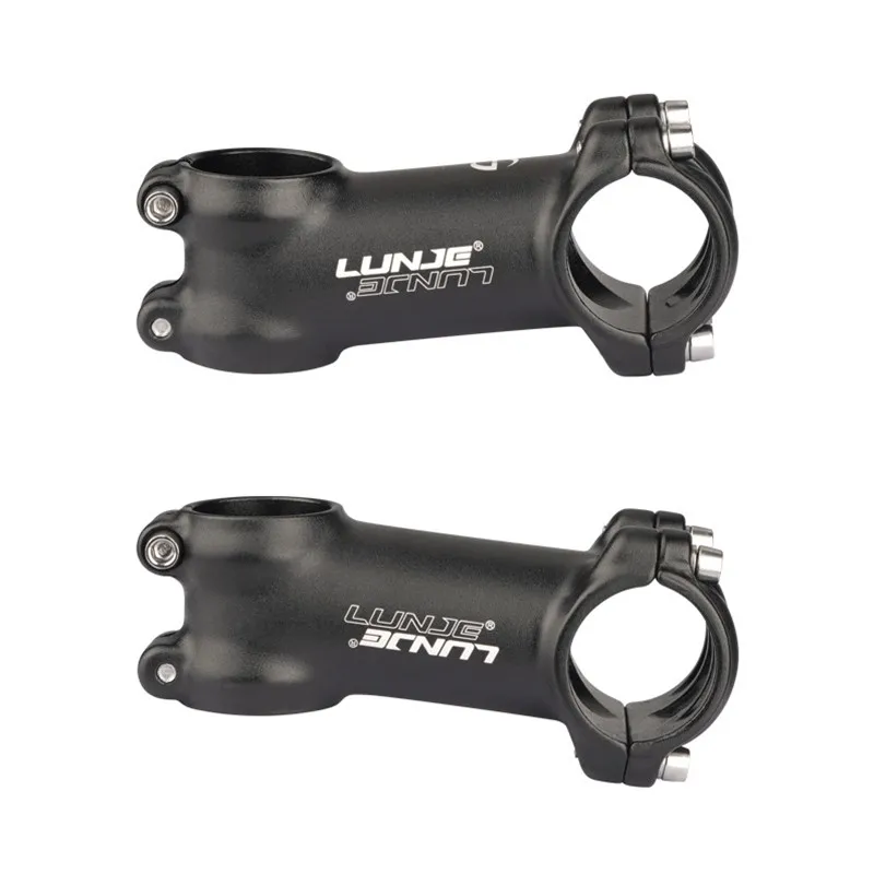 Ultrakevyt polkupyörän ohjainkannatin mtb maantiepyörän ohjainkannatin 25.4/31.8mm alumiininen maastopyörän ohjainkannatin ohjaustanko 7 astetta 60/70/80/90/100mm