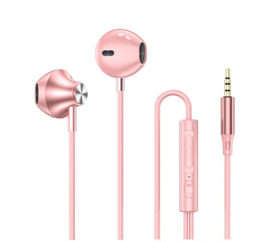 # Stereo 9D typ C i 3,5 mm słuchawki dla graczy słuchawki przewodowe słuchawki douszne słuchawki HiFi słuchawki basowe do Samsung słuchawki douszne w mikrofonie zestaw głośnomówiący: Czerwony