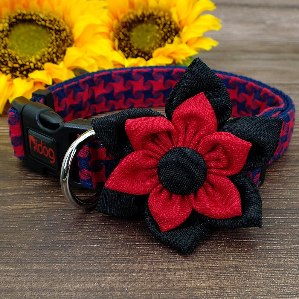 Cute Dog Collar Adjustable Pet Chihuahua Puppy Collar Printed Dog Accessories For Small Medium Large Dogs Pug Beagle Petshop M L