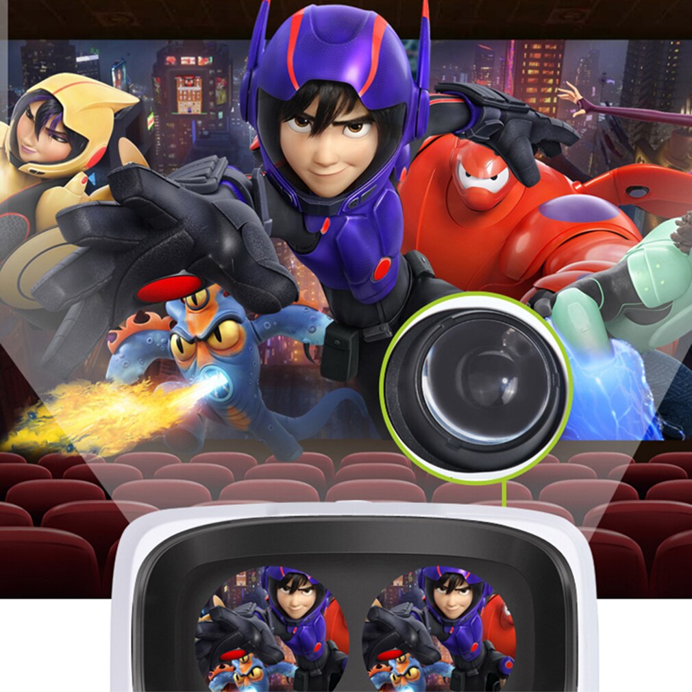 Google Universal Cardboard Virtual Reality Game Movie 1080P 3D Glasses Head Mount For 4-6 Iphone Samsung Mobile Phone