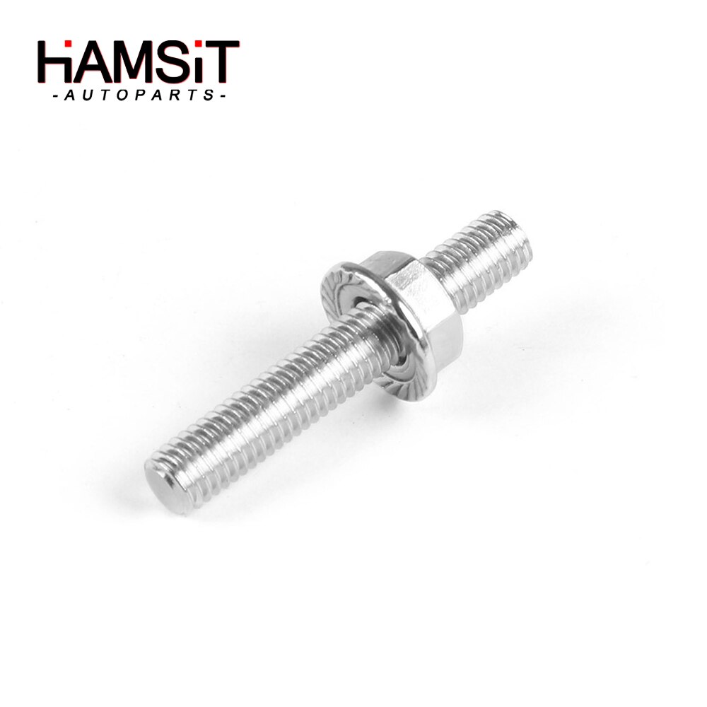 Hamsit stainless steel exhaust manifold bolt hardware kit Universal For Ford 4.6L-5.4L V8 engine Car Accessories