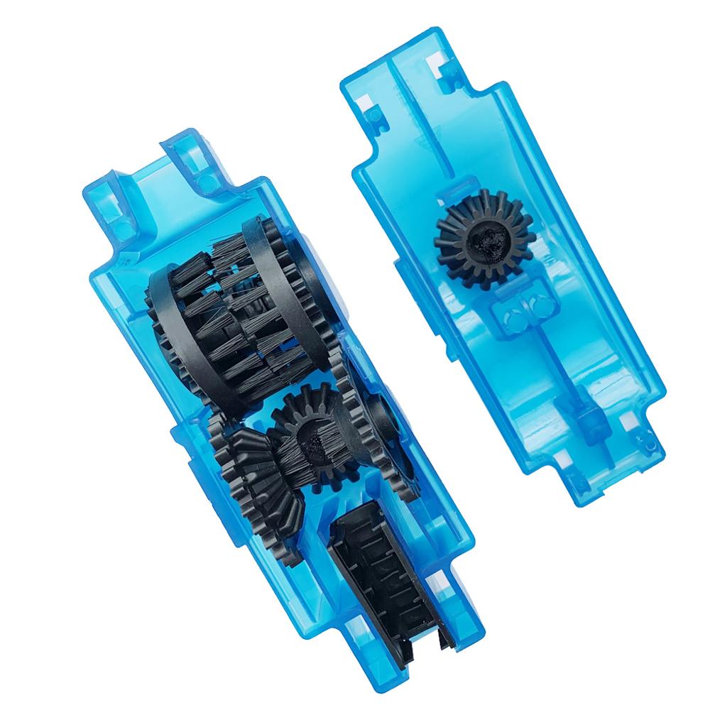 Portable Bicycle Chain Cleaner Cycling Cleaning Brushes MTB Road Bike Scrubber Quick Washing Kit Machine Set Maintenance Tools