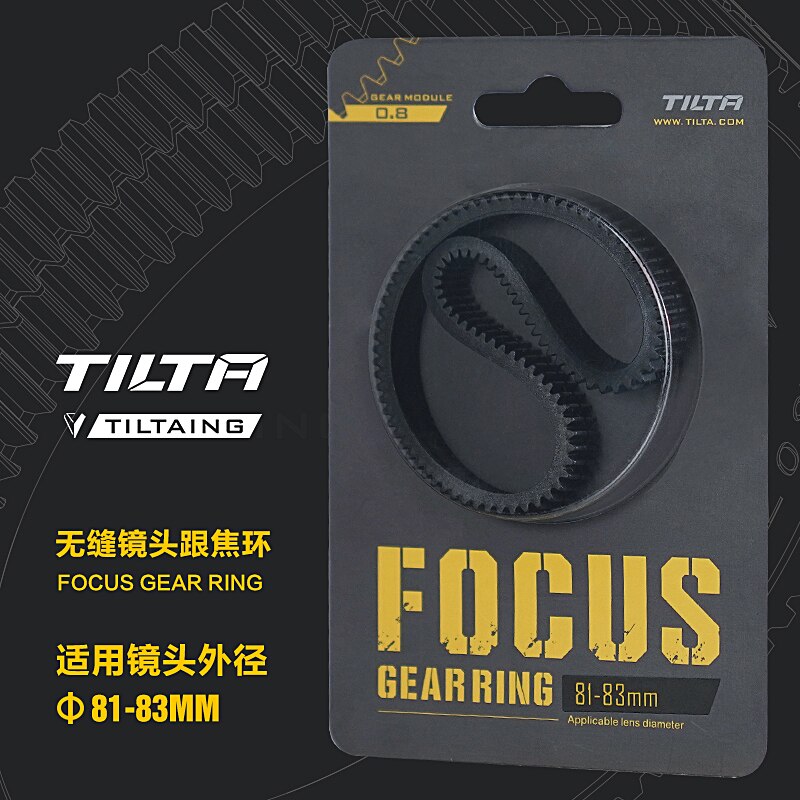 Tilta Tiltaing TA-FGR Seamless Focus Gear Ring 360 ° Rotation Silent Follow Focus Ring For SLR DSLR Camera Accessories