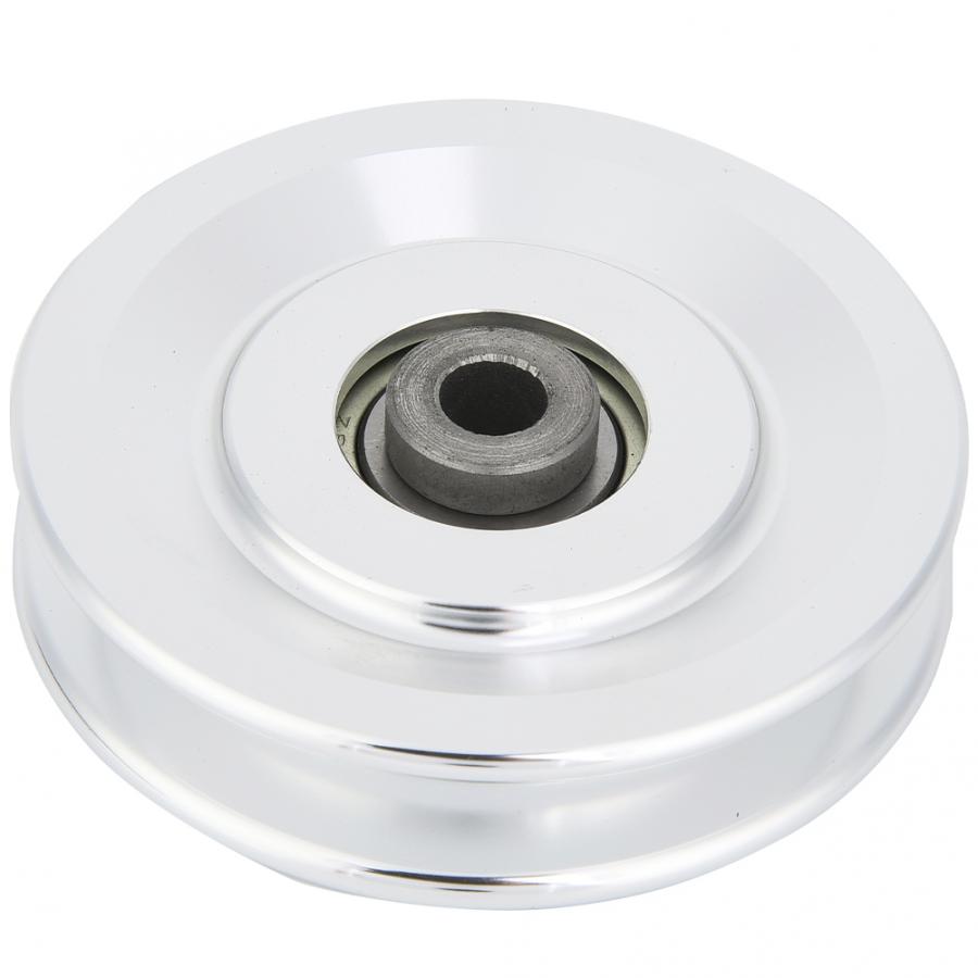Universal 90mm/115mm- diameter aluminiumslegering slidtæt leje remskive hjulkabel gymnastikudstyr tilbehørsdele