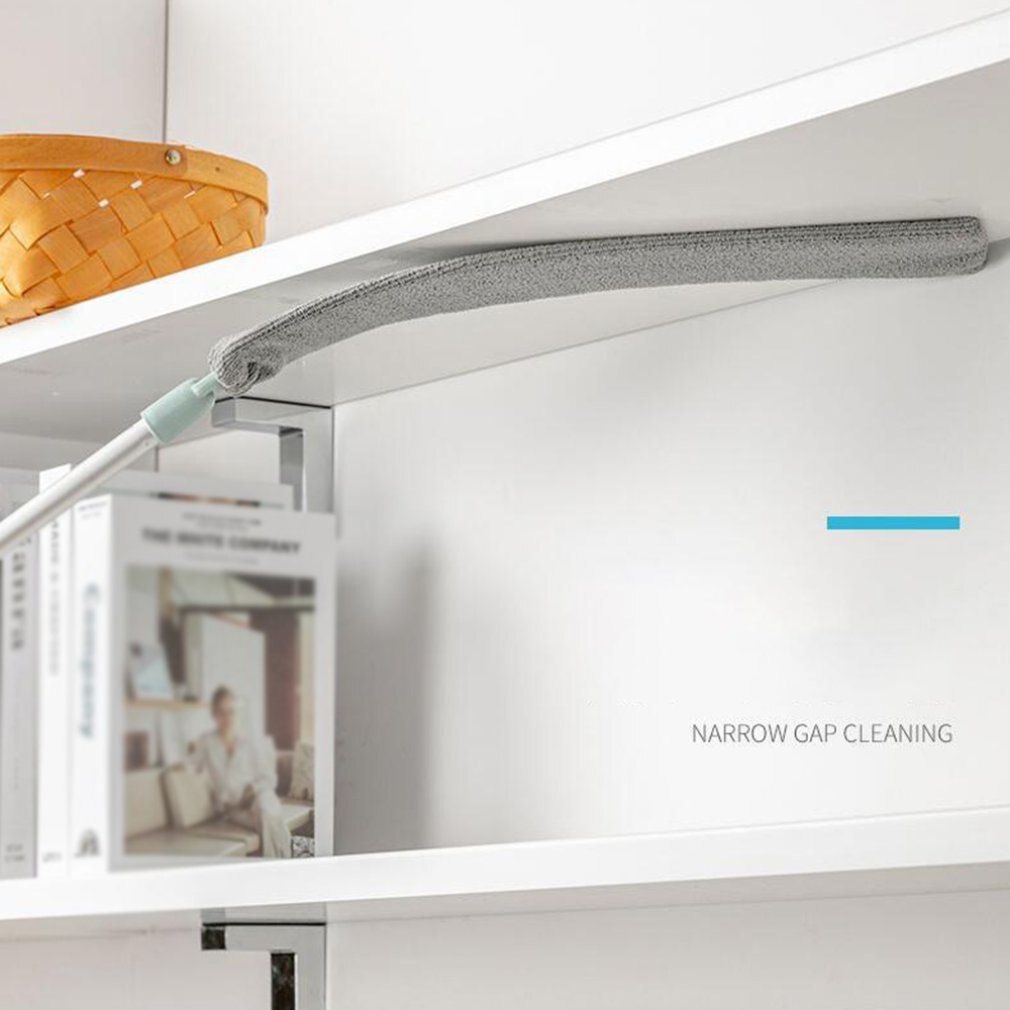 Long Handle Dust Cleaner Brush Telescoopsteel Gap Floor Cleaner Dust Cleaner Static Dusting Tool For Household Sofa Bed Bottom