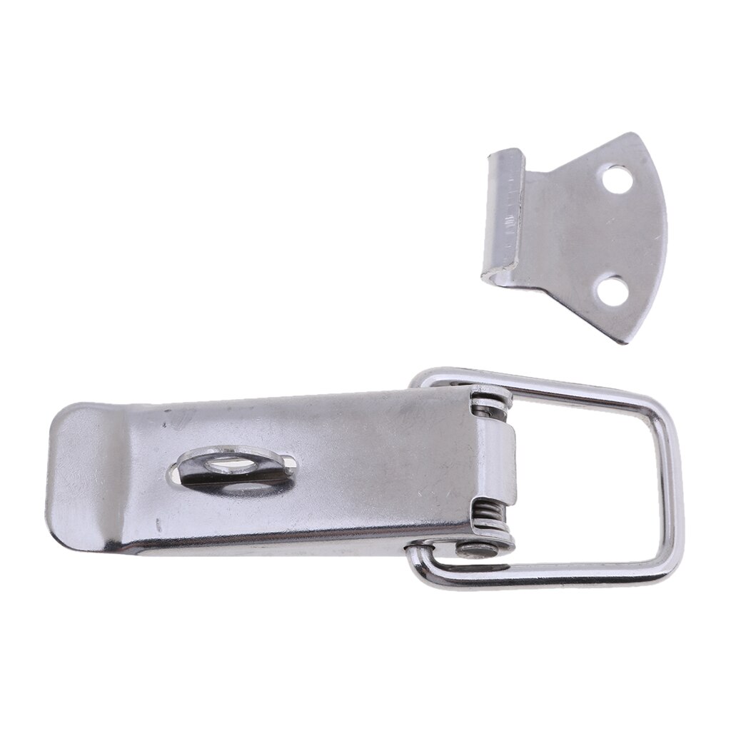Stainless Steel Door Safety Swivel Locking Hasp Latch for Boat Caravan RV