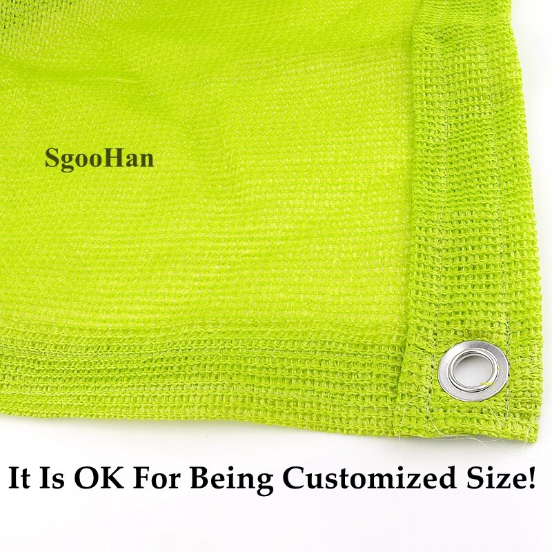 0.8X5/1.7x3m HDPE Anti-UV Emerald Green Sunshade Net Balcony Succulent Plant Ventilation Sun Shading Net Courtyard Shade Cooling