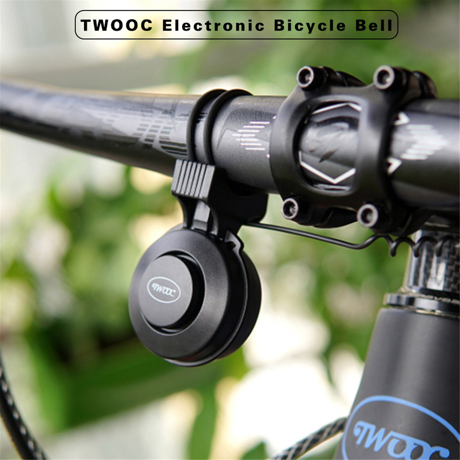 Bocina de bicicleta eléctrica con carga USB, campana electrónica para bicicleta, equipo de equitación, accesorios universales para varios tipos de bicicletas, novedad