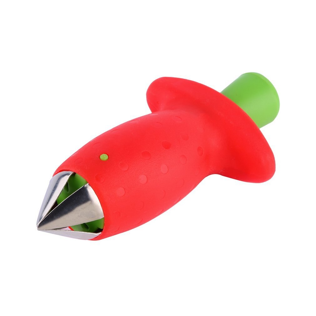 Novelty Kitchenware Strawberry Tomatoes Stalks Stem Leaves Huller Remover Fruit Corer Kitchen DIY Tool