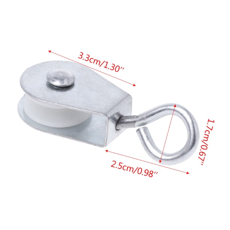 Poultry Feeding Product Waterline Pulley Crane Wheel Chicken Drinking Equipment