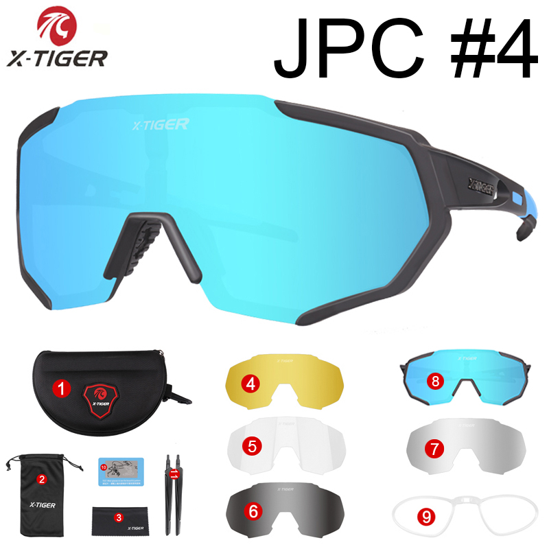 Gafas polarizadas X-TIGER para ciclismo, gafas para deportes al aire libre, gafas para bicicleta de montaña, gafas de sol para hombre y mujer, gafas para ciclismo