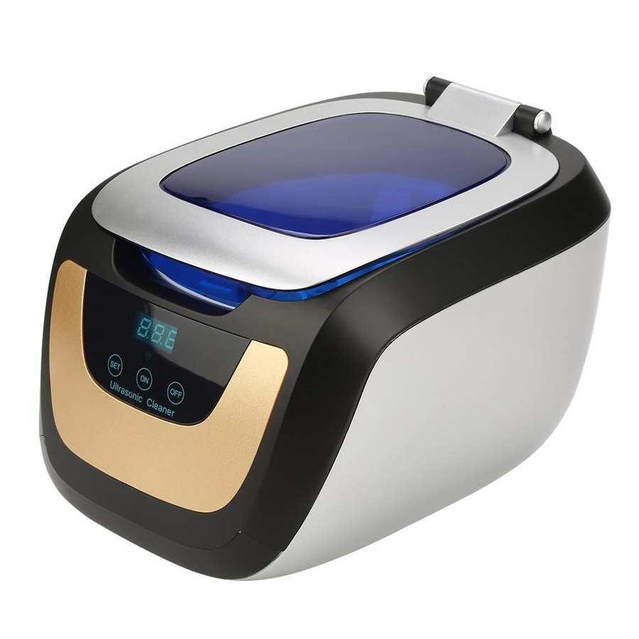 Digital Ultrasonic Cleaner 750ml 42000Hz Watch Glasses Ultrasound Bath Cleaning Machine Jewelry CD Dental Sonic Washing Washer: EU