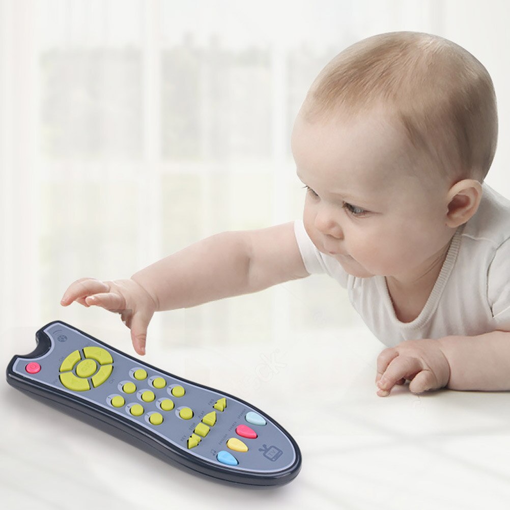 Baby Vroege Educatief Speelgoed Muziek Mobiele Telefoon Tv Afstandsbediening Vroege Elektrische Nummers Afstandsbediening Leren Machine Speelgoed Baby