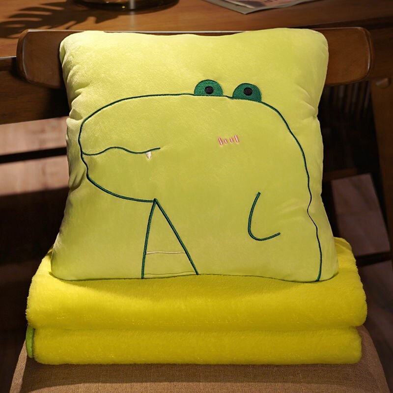 Oreiller couette en un pour les filles Siesta artefact oreiller multifonctionnel coussin pour voiture maison bureau oreiller avec couverture à l'intérieur: eyu