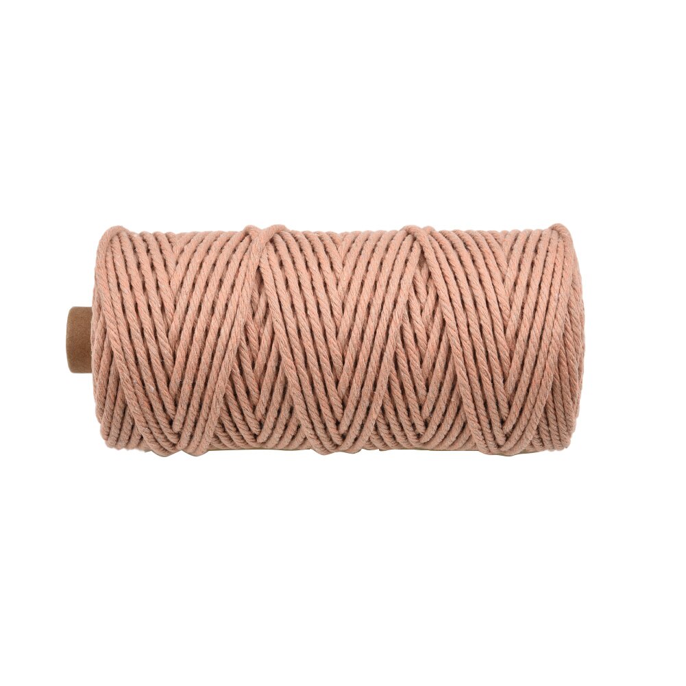 Pure Natural Cotton Rope Color Craft Lace Yarn Rope 100 Meters