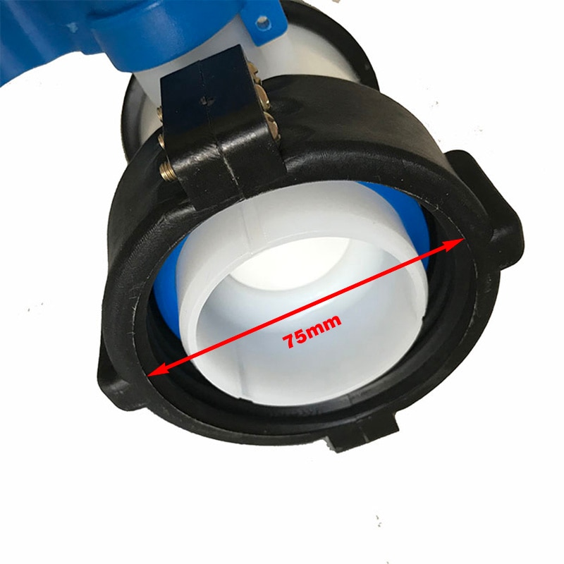 75mm ball valve Nylon Connector for Schutz IBC Tan... – Grandado